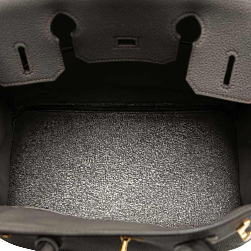 Hermès Togo Birkin Retourne 30 Grey Leather Good condition - Model View