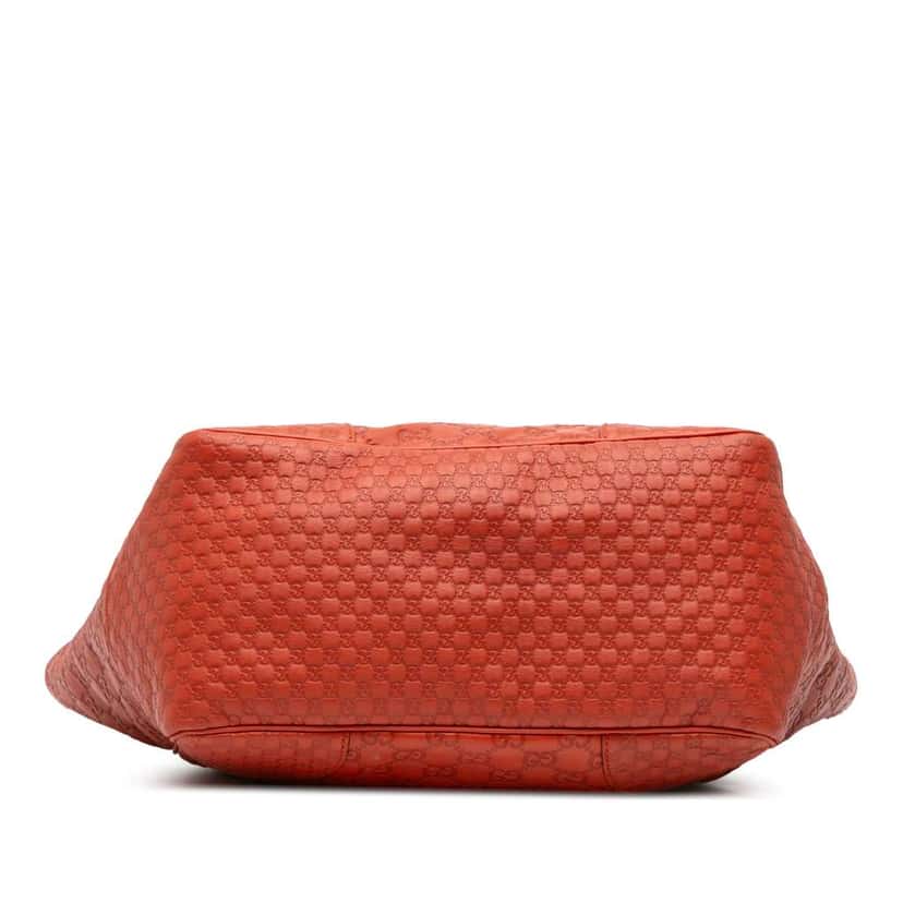 Gucci Guccissima Bree Tote Orange Leather Good condition - Inside View