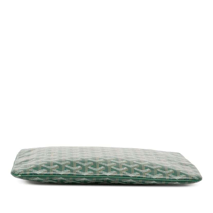Goyard Goyardine Senat MM Green Canvas Good condition - Inside View