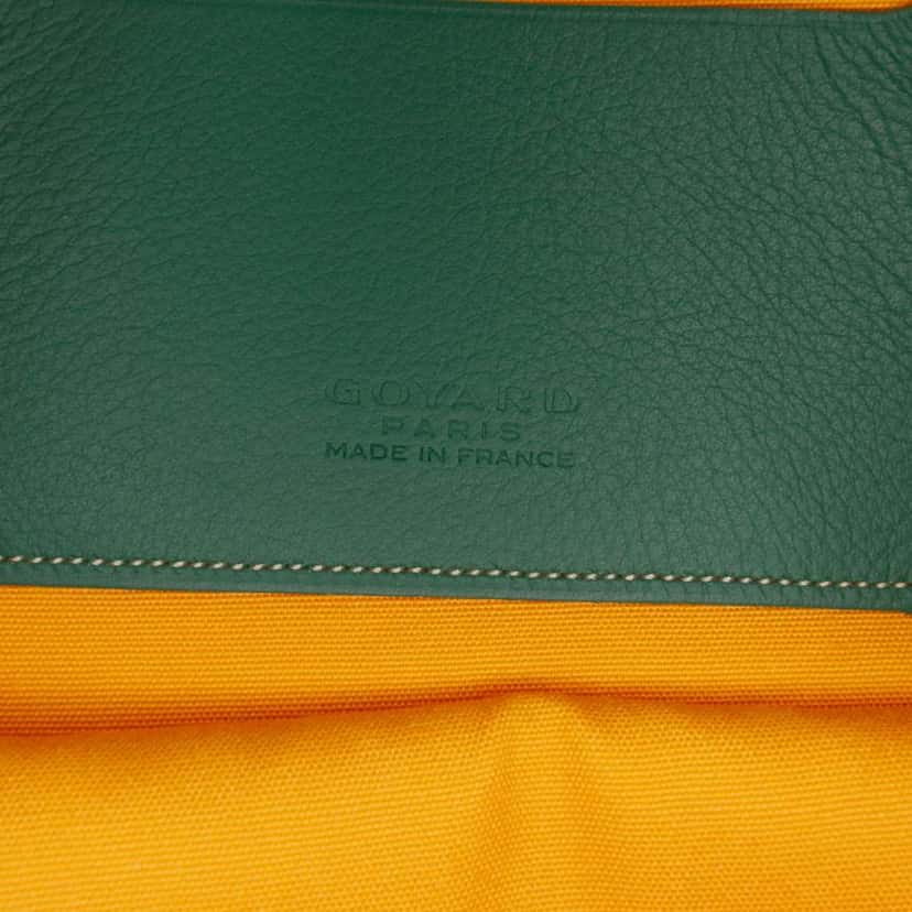 Goyard Goyardine Senat MM Green Canvas Good condition - Box View