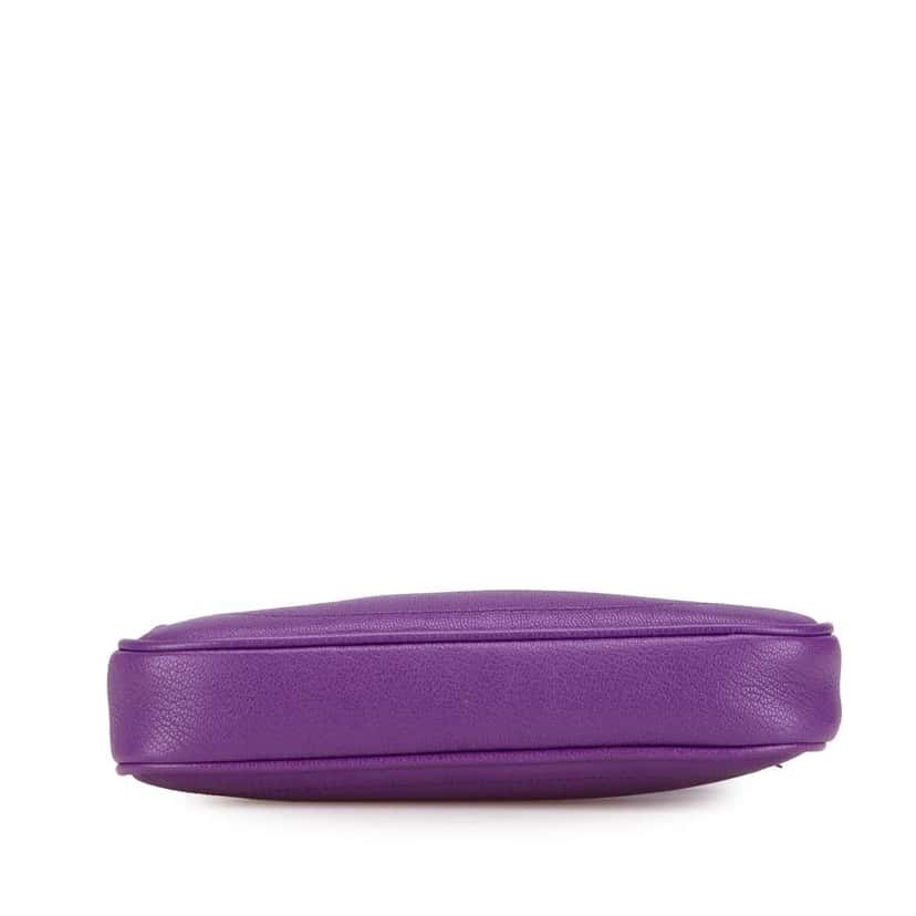 Gucci Mini Leather Aphrodite Shoulder Bag Purple Leather Good condition - Inside View