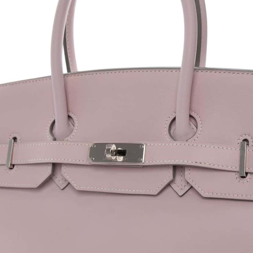 Hermès Swift Birkin Retourne 35 Pink Leather Good condition - Box View