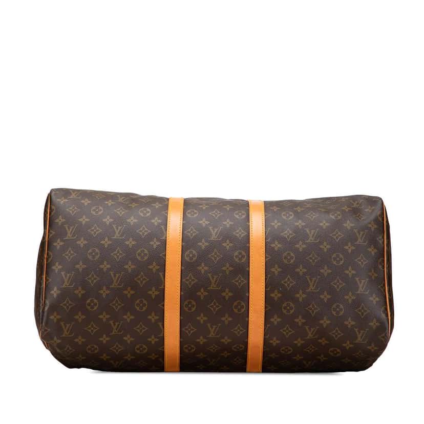 Louis Vuitton Monogram Keepall 55 Brown Good condition - Inside View