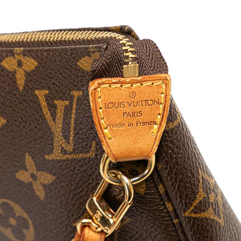 Louis Vuitton Monogram Pochette Accessoires Brown Canvas Good condition - Box View