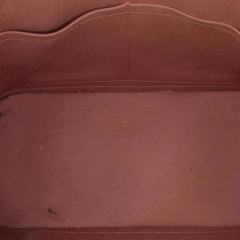 Louis Vuitton Monogram Vernis Alma PM Brown Leather Good condition - Model View
