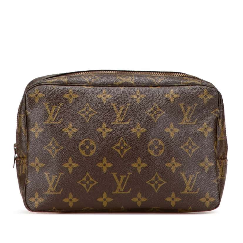 Louis Vuitton Monogram Trousse Toilette 23 Brown Good condition - Front View