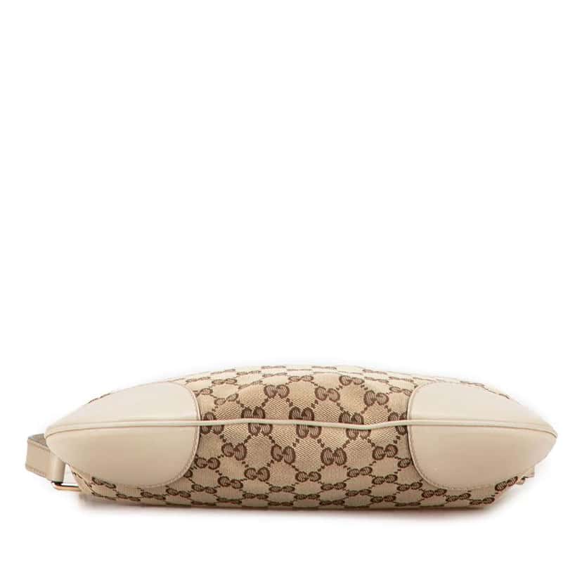 Gucci GG Canvas Web Mayfair Crossbody Brown Canvas Good condition - Inside View
