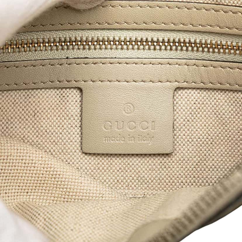 Gucci GG Canvas Web Mayfair Crossbody Brown Canvas Good condition - Box View