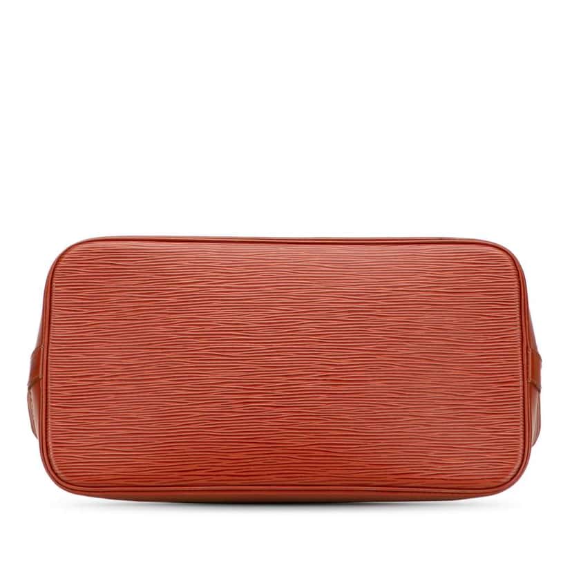 Louis Vuitton Epi Alma PM Brown Leather Good condition - Inside View