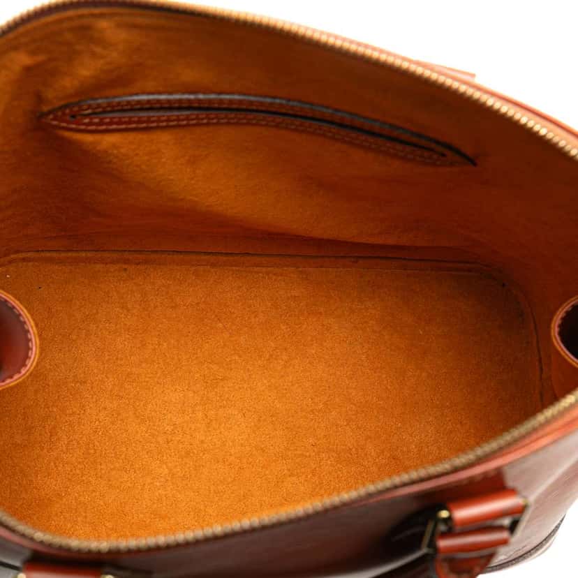 Louis Vuitton Epi Alma PM Brown Leather Good condition - Model View