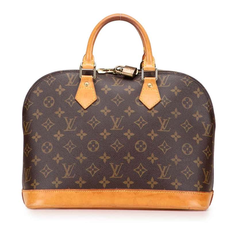 Louis Vuitton Monogram Alma PM Brown Good condition - Front View