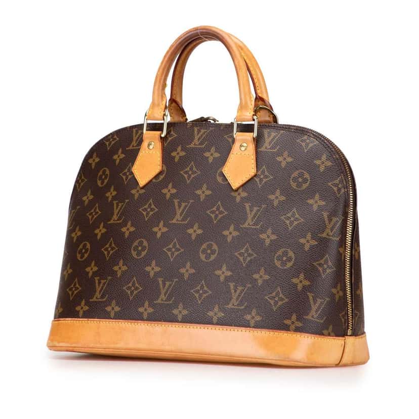 Louis Vuitton Monogram Alma PM Brown Good condition - Back View
