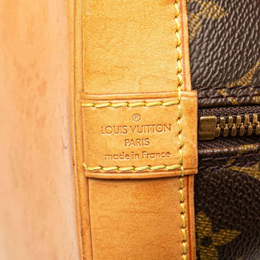 Louis Vuitton Monogram Alma PM Brown Good condition - Box View
