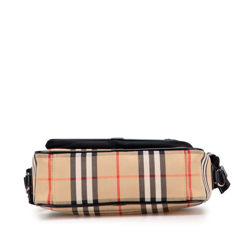 Burberry House Check Canvas Paddy Crossbody Brown Canvas Good condition - Inside View