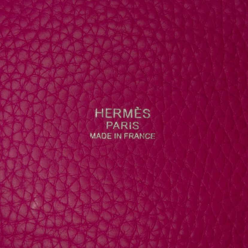 Hermès Clemence Picotin Lock 18 Pink Leather Good condition - Box View