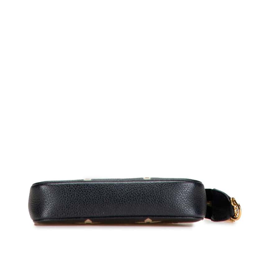 Louis Vuitton Bicolor Monogram Empreinte Mini Pochette Accessoires Black Leather Good condition - Inside View