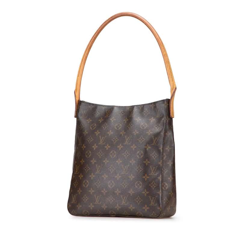Louis Vuitton Monogram Looping GM Brown Good condition - Back View