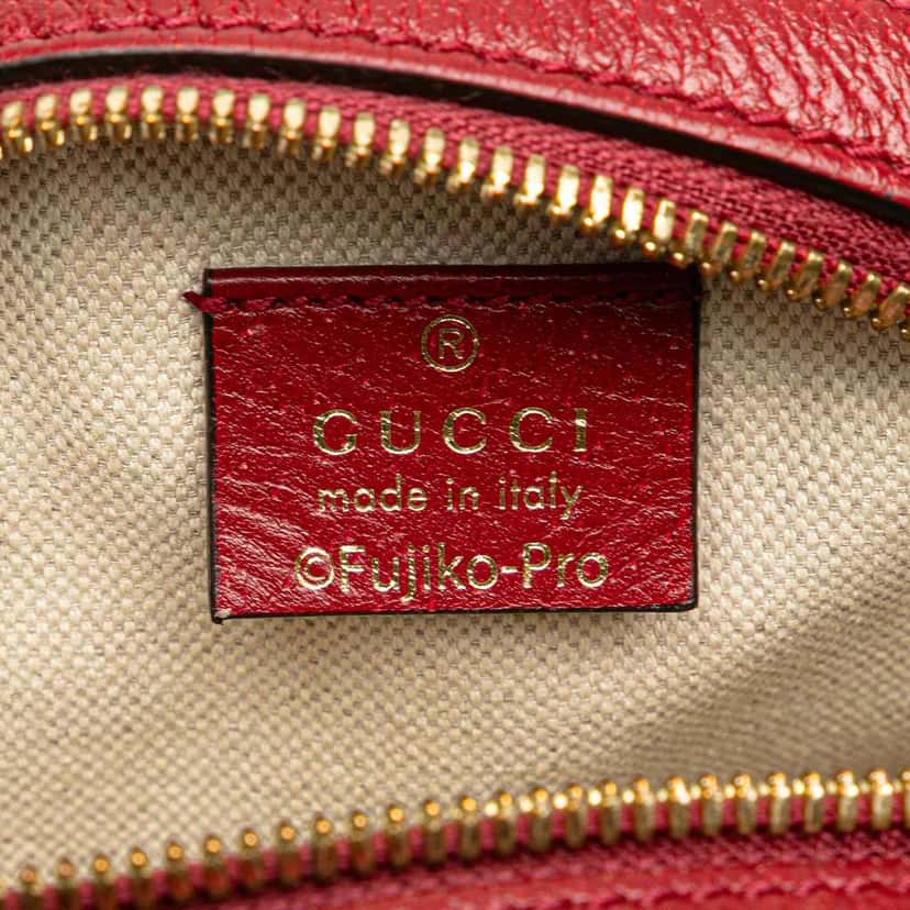 Gucci Micro GG Supreme Doraemon Round Crossbody Brown Canvas Good condition - Box View