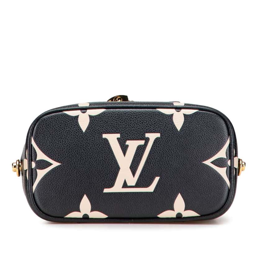 Louis Vuitton Bicolor Monogram Giant Empreinte Vanity PM Black Leather Good condition - Inside View
