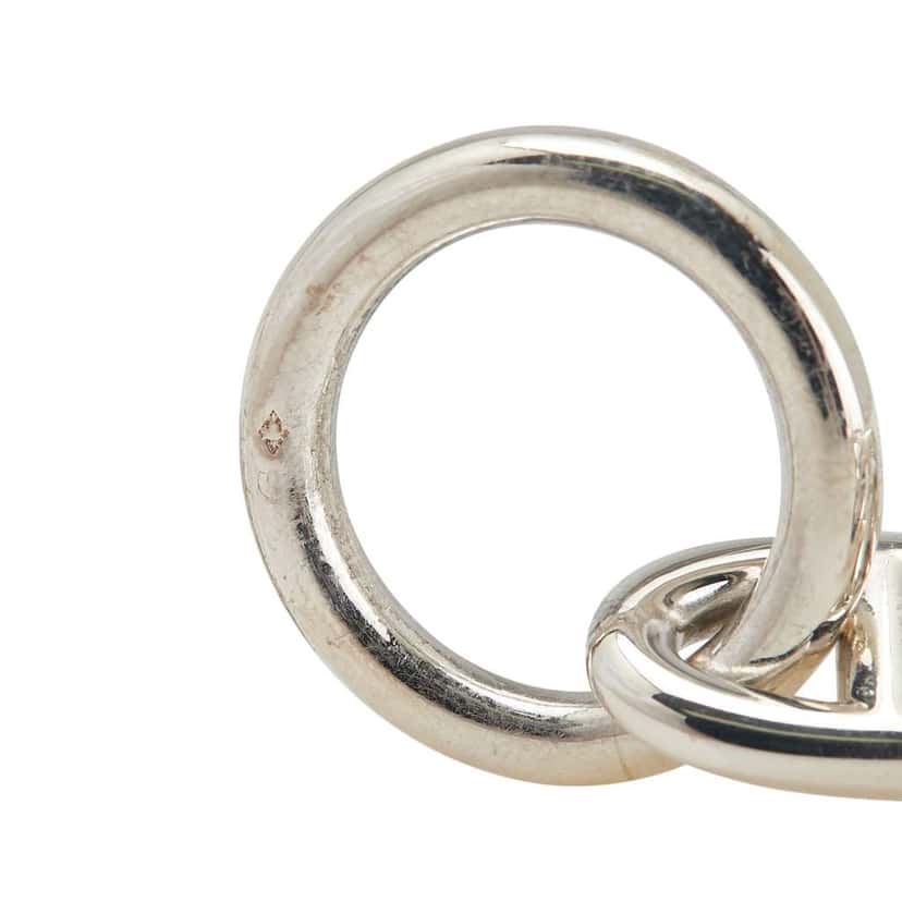 Hermès Large Sterling Silver Chaine d'Ancre Bracelet Silver Silver Good condition - Box View