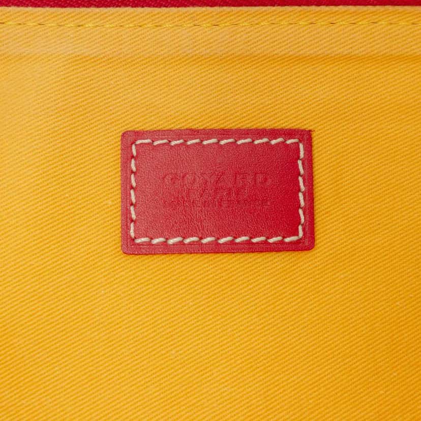 Goyard Goyardine Senat GM Red Canvas Good condition - Box View