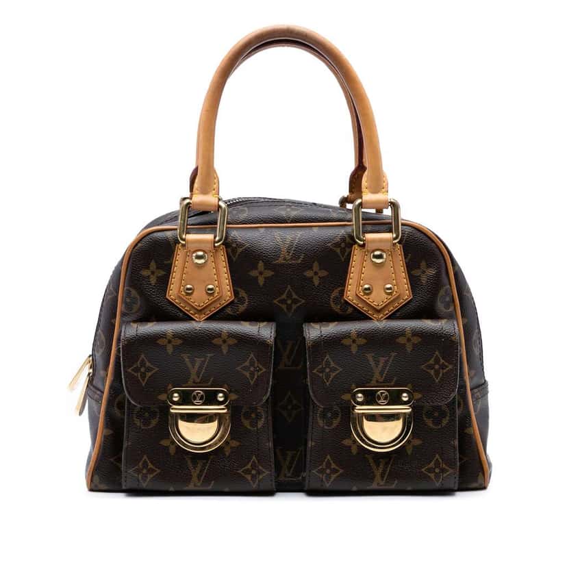 Louis Vuitton Monogram Manhattan PM Brown Good condition - Front View