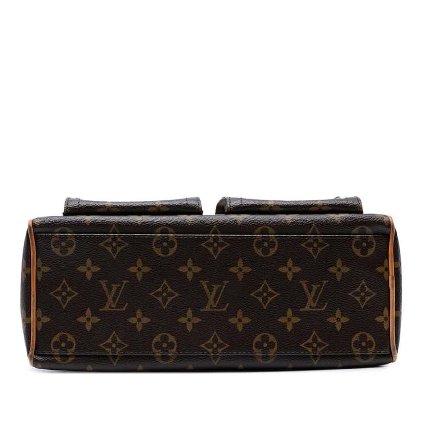 Louis Vuitton Monogram Manhattan PM Brown Good condition - Inside View
