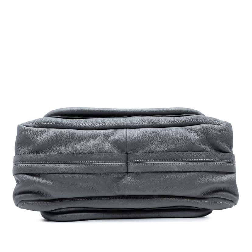 Chloé Medium Leather Paraty Satchel Grey Leather Good condition - Inside View