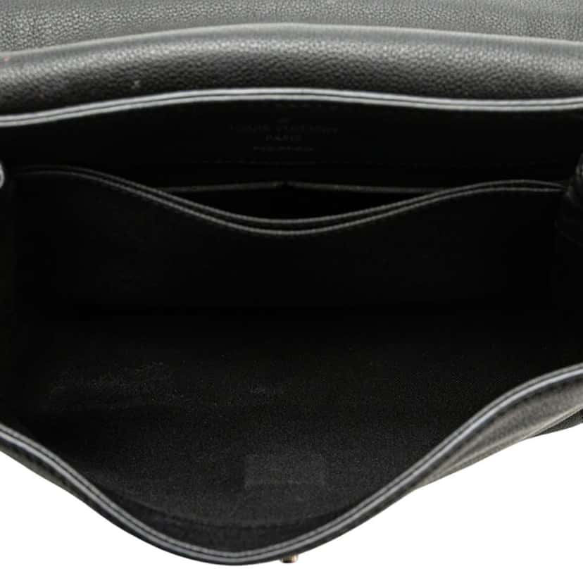 Louis Vuitton Leather Lockme II Black Leather Good condition - Model View