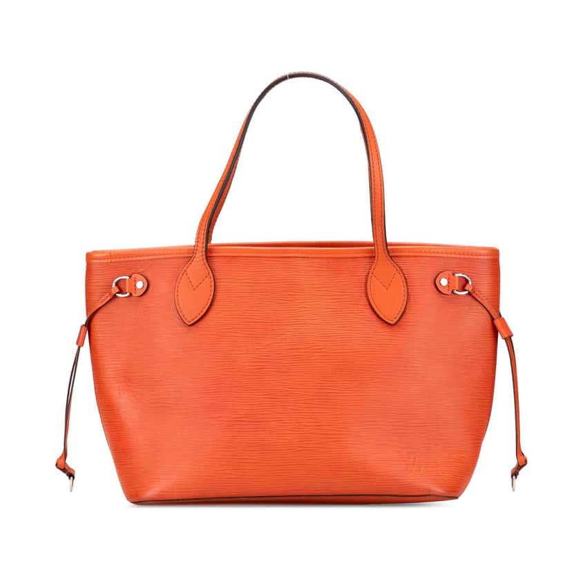 Louis Vuitton Epi Neverfull PM Orange Leather Good condition - Front View