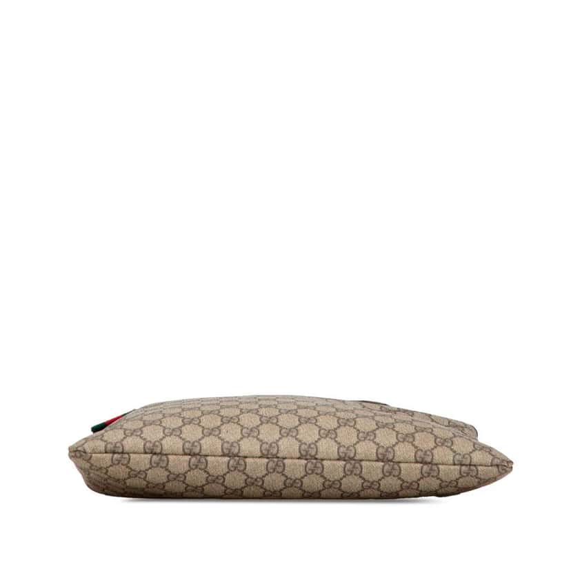 Gucci GG Supreme Web Crossbody Brown Canvas Good condition - Inside View