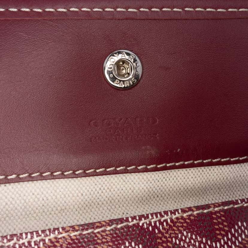 Goyard Goyardine Saint Louis GM Red Canvas Good condition - Box View