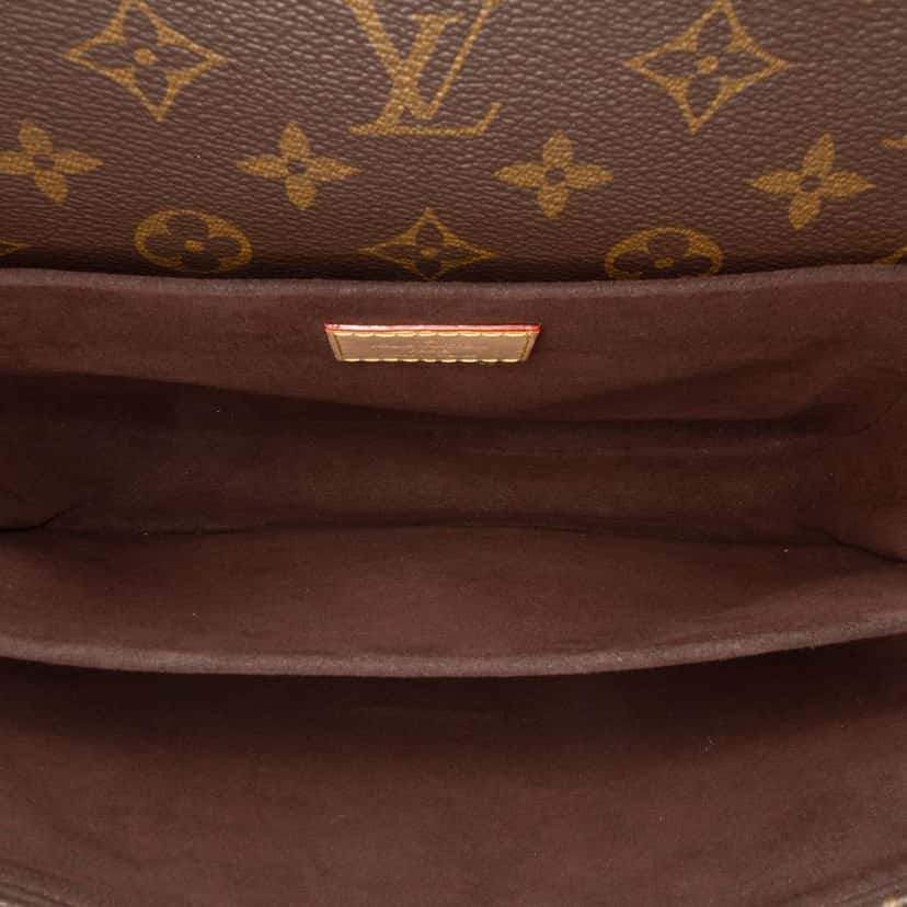 Louis Vuitton Monogram Pochette Metis Brown Good condition - Model View