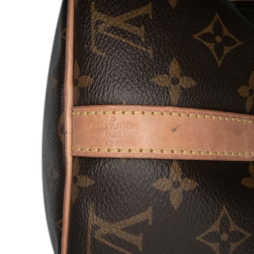 Louis Vuitton Monogram Speedy Bandouliere 30 Brown Canvas Good condition - Box View