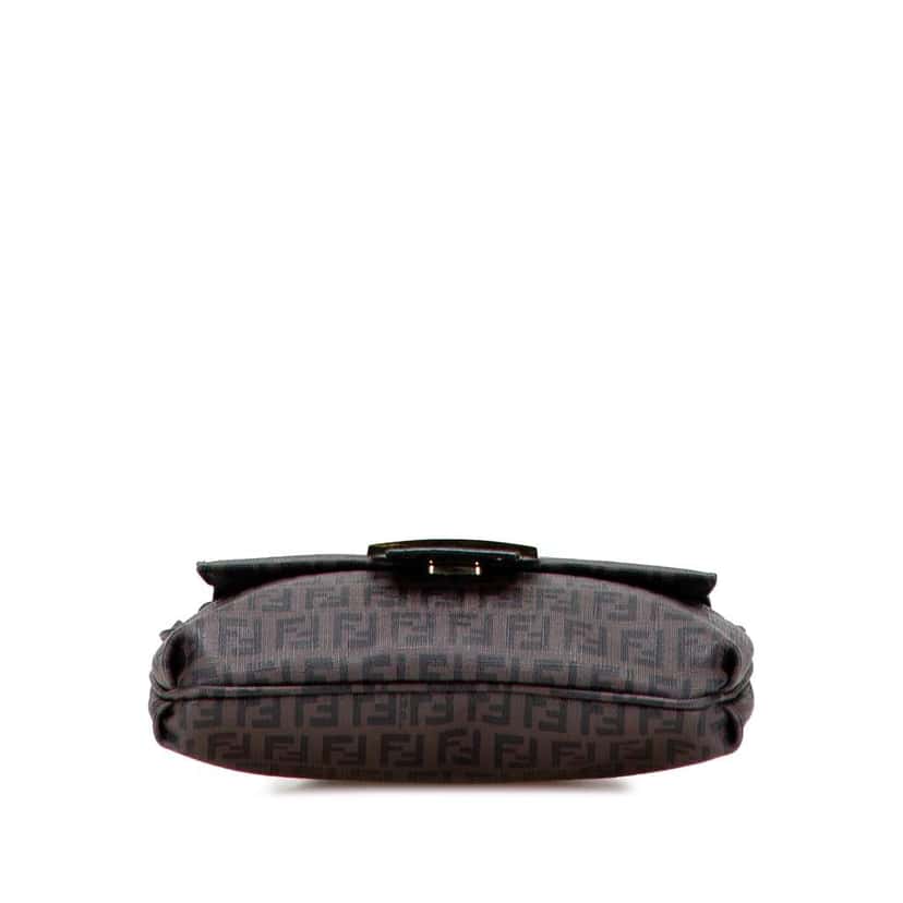 Fendi Zucchino Spalmati Crossbody Brown Canvas Very good condition - Inside View
