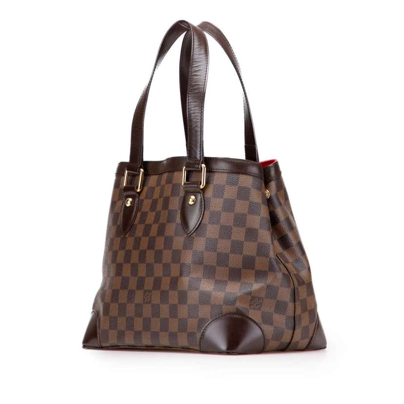 Louis Vuitton Damier Ebene Hampstead PM Brown Canvas Good condition - Back View