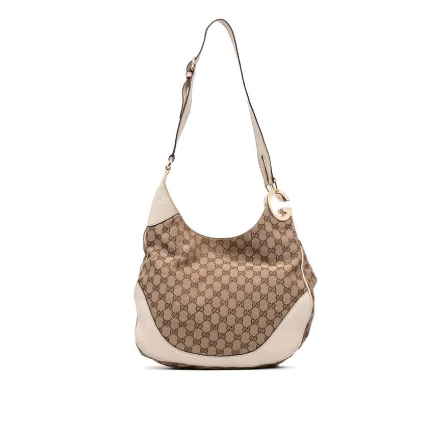 Gucci GG Canvas Charlotte Crossbody Brown Canvas Good condition - Front View