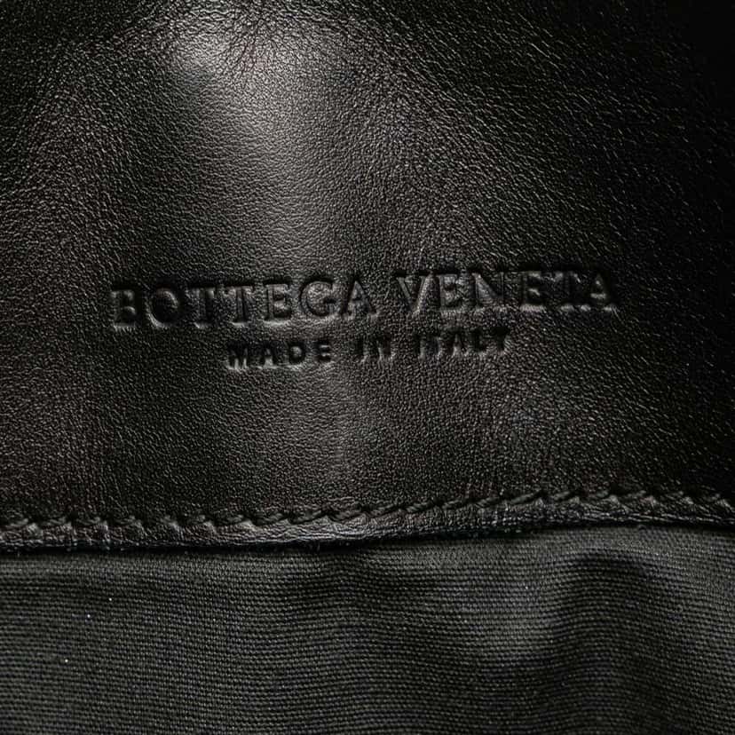 Bottega Veneta Nappa Intrecciato Crossbody Black Leather Good condition - Box View