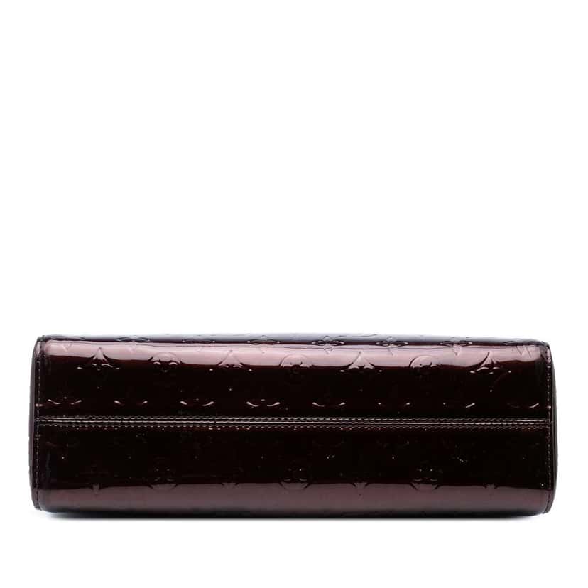 Louis Vuitton Monogram Vernis Roxbury Drive Purple Leather Good condition - Inside View
