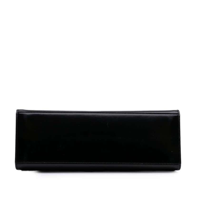 Salvatore Ferragamo Medium Leather Prisma Top Handle Bag Black Leather Good condition - Inside View