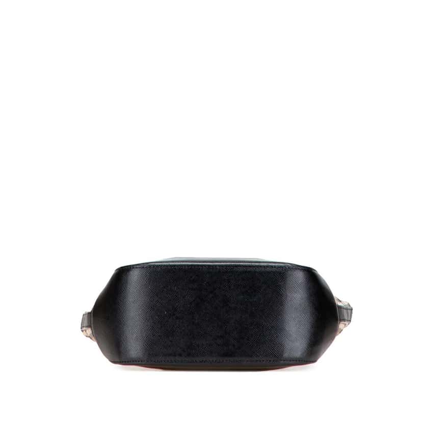 Burberry Haymarket Check Canvas Handbag Brown Canvas Good condition - Inside View