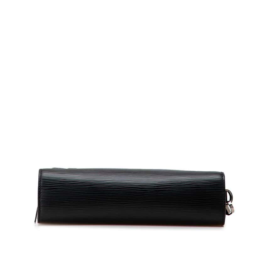 Louis Vuitton Epi Pochette Hoche Black Leather Good condition - Inside View