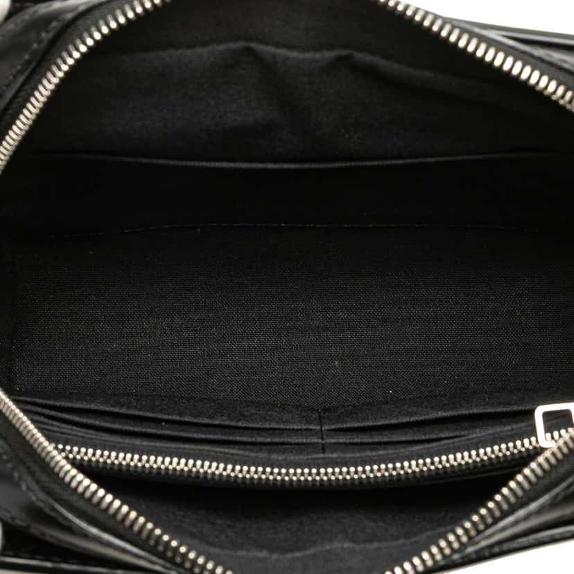 Louis Vuitton Epi Pochette Hoche Black Leather Good condition - Model View