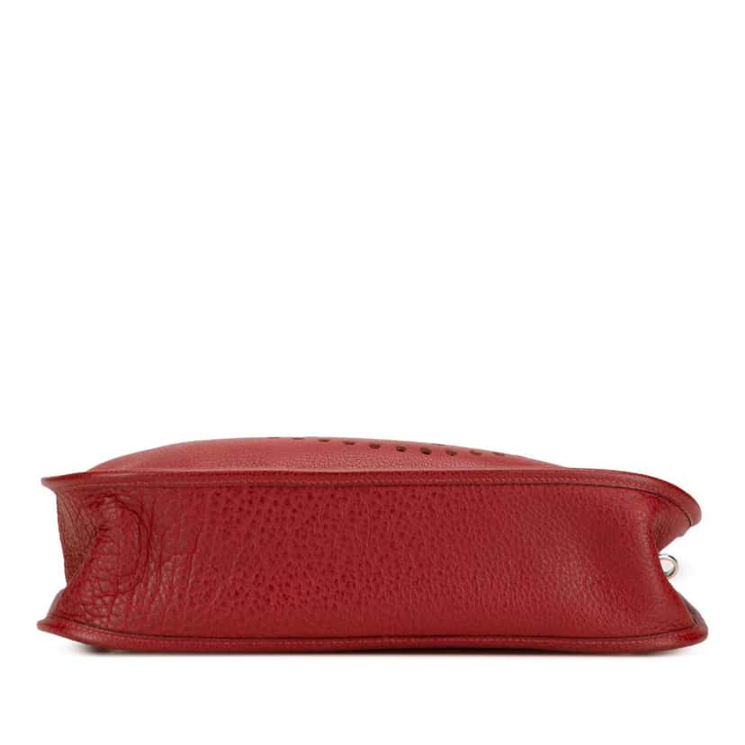 Hermès Fjord Evelyne GM Red Leather Good condition - Inside View