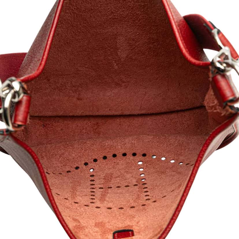 Hermès Fjord Evelyne GM Red Leather Good condition - Model View