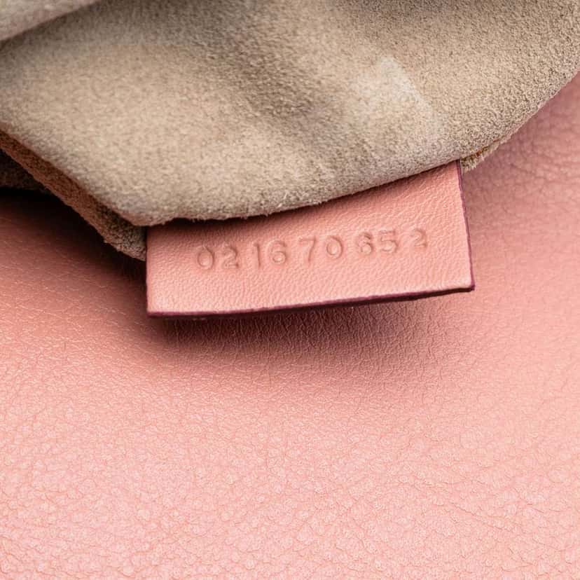 Chloé Medium Calfskin and Suede Faye Crossbody Pink Leather Good condition - Box View