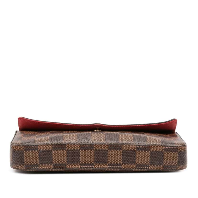Louis Vuitton Damier Ebene Pochette Felicie Brown Good condition - Inside View