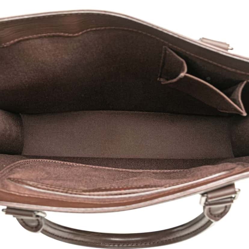 Louis Vuitton Epi Sac Plat PM Brown Leather Very good condition - Model View
