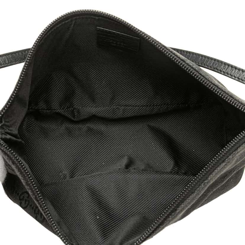 Gucci GG Canvas Boat Black Canvas Good condition - Model View