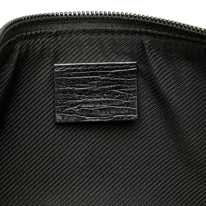 Gucci GG Canvas Boat Black Canvas Good condition - Box View